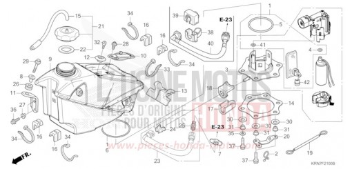 FUEL TANK CRF250RF de 2015